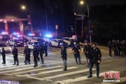 澧县约200名海军陆战队士兵进驻洛杉矶 开始执行警戒守卫任务